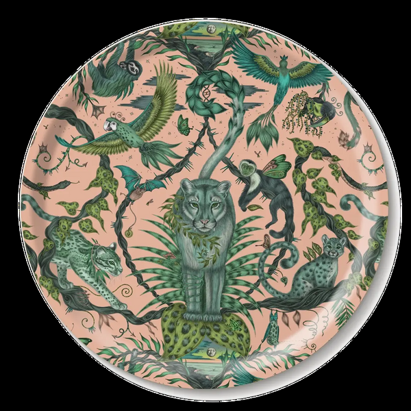 emma j shipley Bosque Dreams Round Tray