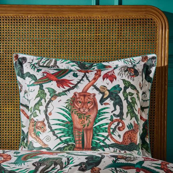 emma j shipley Bosque Dreams Square Pillowcase