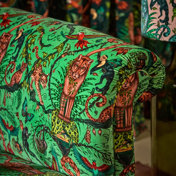 Emma J Shipley Bosque Dreams Velvet Fabric