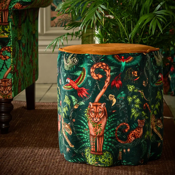 Emma J Shipley Bosque Dreams Velvet Fabric