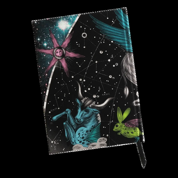 Emma J Shipley Constellation Silk Notebook