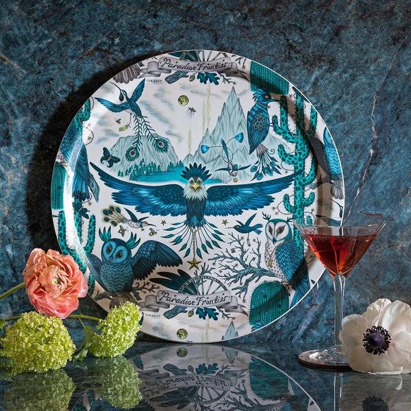 Emma J Shipley Frontier Round Tray