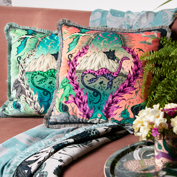 Emma J Shipley Highlandia Luxury Velvet Cushion