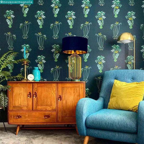emma j shipley Jungle Palms Wallpaper
