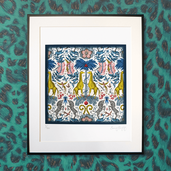 Emma J Shipley Kruger Fine Art Print - Yellow