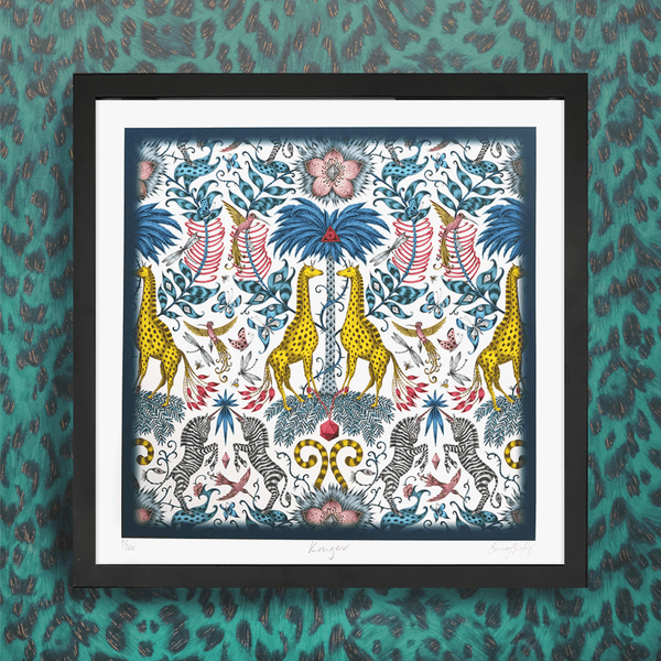 Emma J Shipley Kruger Fine Art Print - Yellow