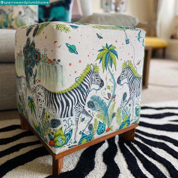 emma j shipley Lost World Linen Fabric