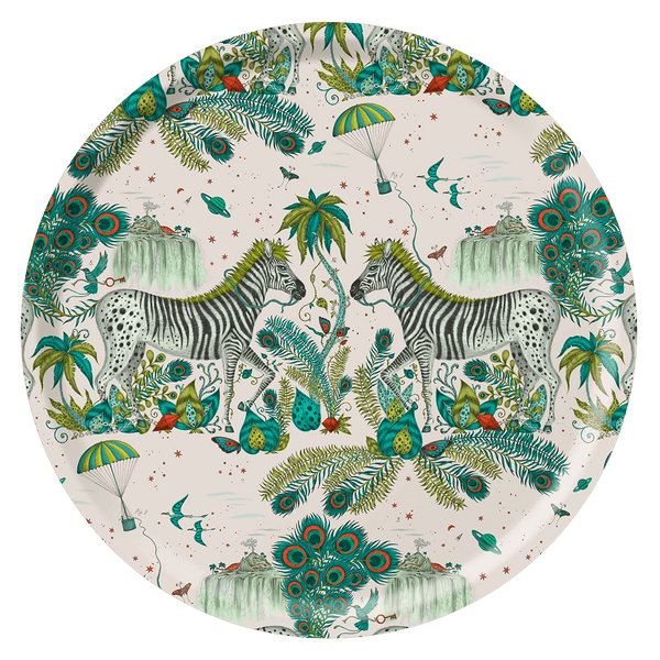 Emma J Shipley Lost World Round Tray