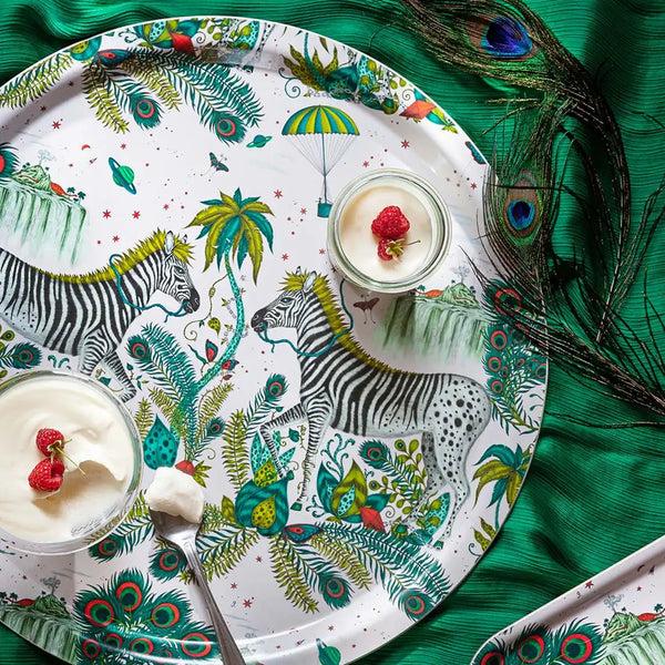 Emma J Shipley Lost World Round Tray