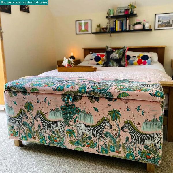 emma j shipley Lost World Velvet Fabric