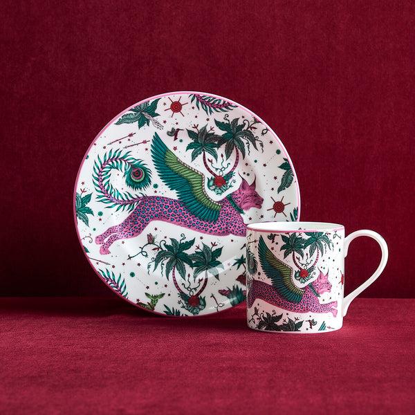 Emma J Shipley Lynx Afternoon Tea Set For One