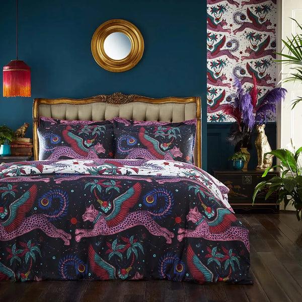 emma j shipley Lynx Bedding Set