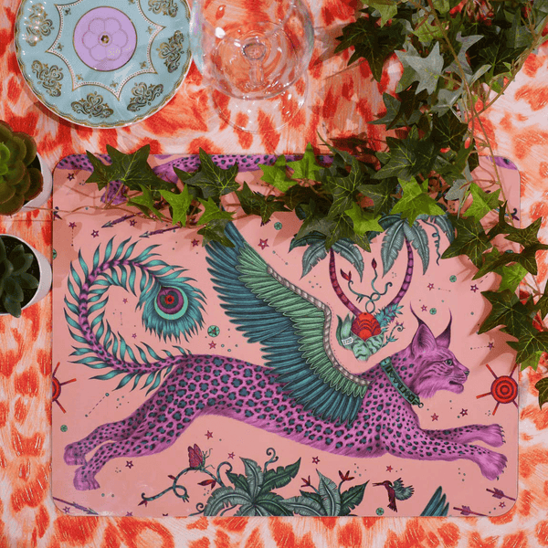 Emma J Shipley Lynx Placemat