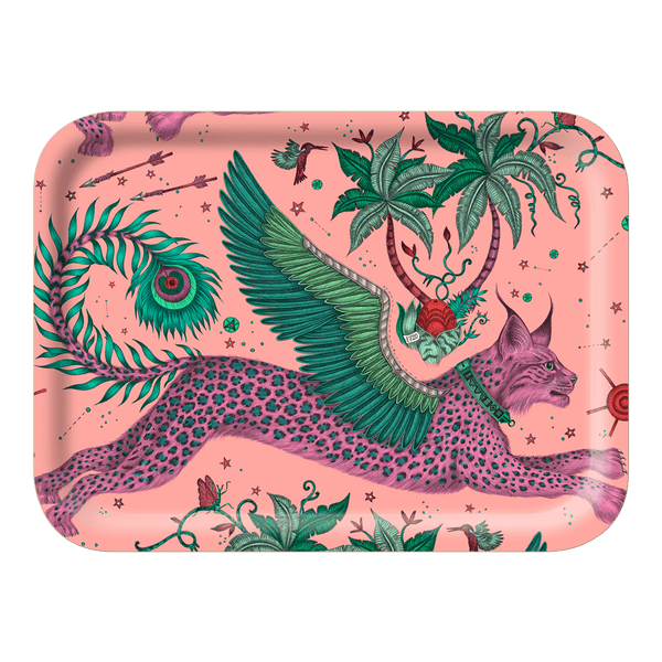 emma j shipley Lynx Rectangle Tray
