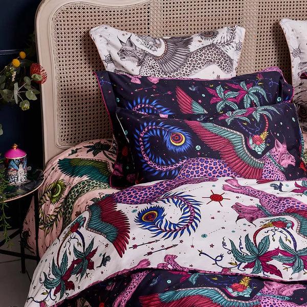 Emma J Shipley Lynx Standard Pillowcases - Pair