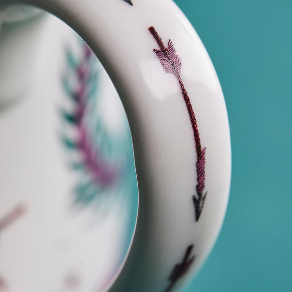 Emma J Shipley Lynx 'Tea For One' Mug & Tray Set