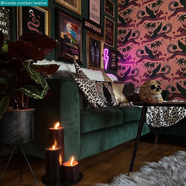 Emma J Shipley Lynx Wallpaper