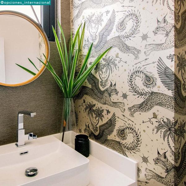 Emma J Shipley Lynx Wallpaper