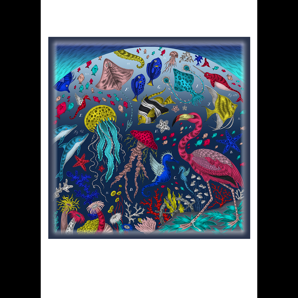 Emma J Shipley Neptune Fine Art Print