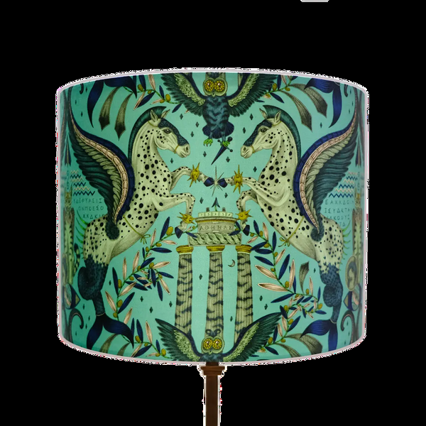 emma j shipley Odyssey Mythos Silk Lampshade - Small
