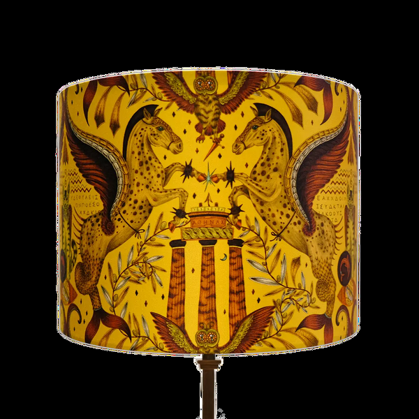 emma j shipley Odyssey Mythos Silk Lampshade - Small