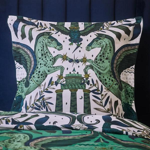 emma j shipley Odyssey Mythos Square Pillowcase