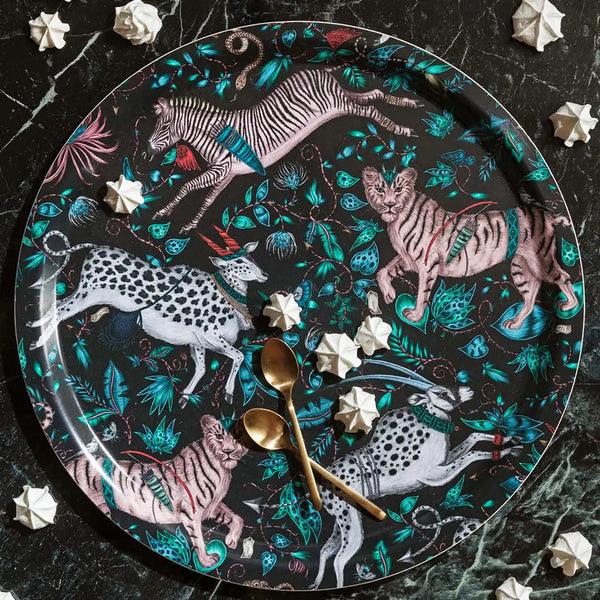 Emma J Shipley Protea Round Tray
