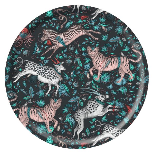 Emma J Shipley Protea Round Tray