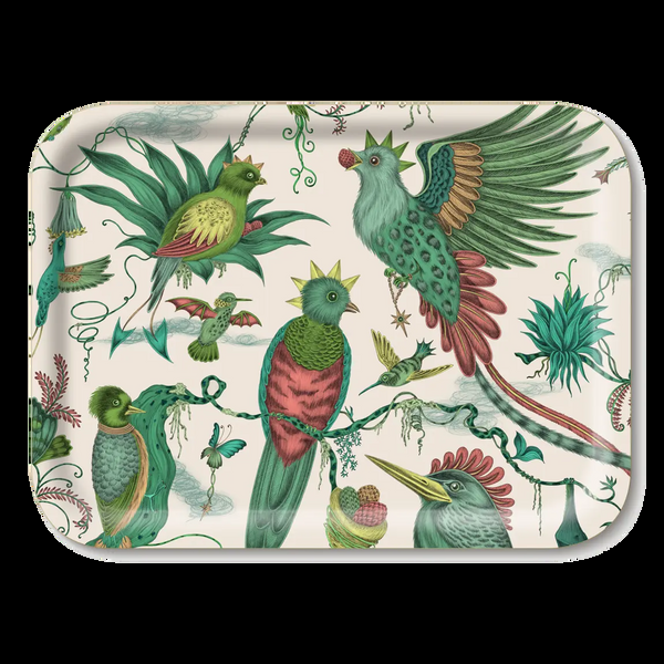emma j shipley Quetzal Rectangle Tray