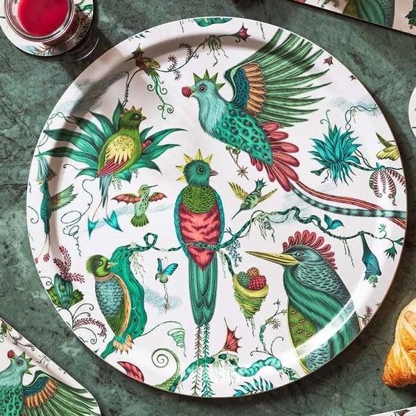 Emma J Shipley Quetzal Round Tray