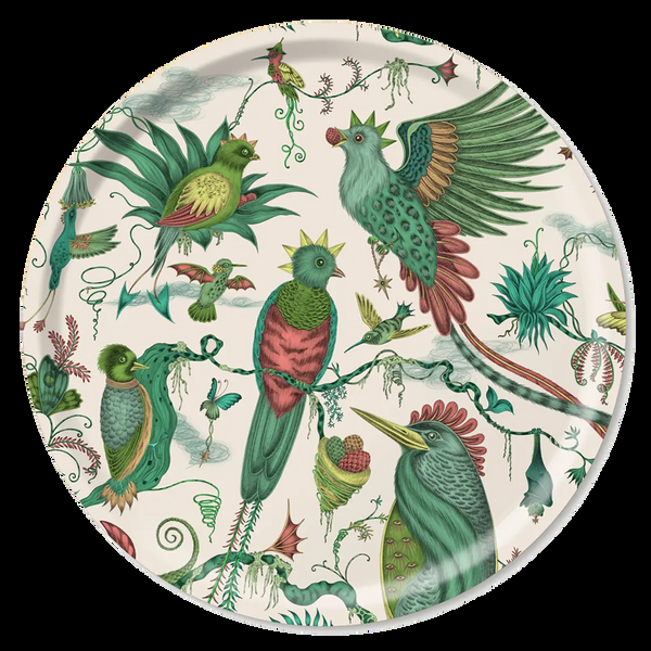 Emma J Shipley Quetzal Tray Table - Ivory