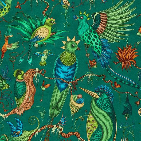 emma j shipley Quetzal Velvet Fabric
