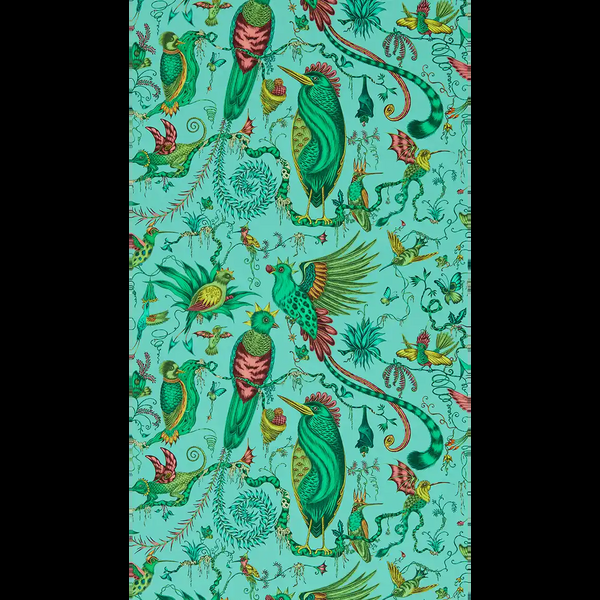 Emma J Shipley Quetzal Wallpaper