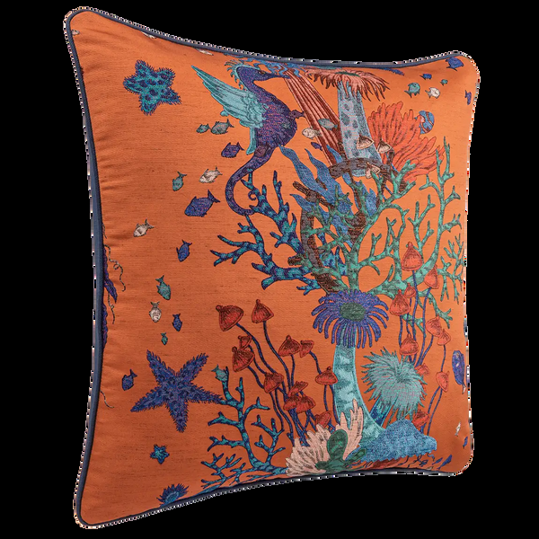 Emma J Shipley Seaforest Jacquard Cushion I - Large