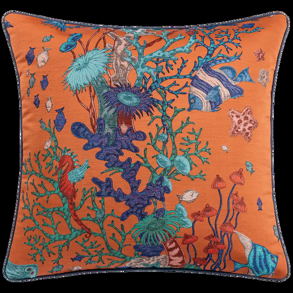 emma j shipley Seaforest Jacquard Cushion II - Large