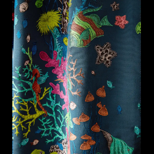 Emma J Shipley Seaforest Jacquard Fabric