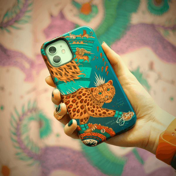 Emma J Shipley Snow Leopard IPhone 12 Mini Case