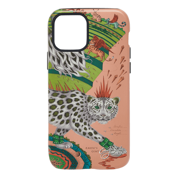 emma j shipley Snow Leopard iPhone Case