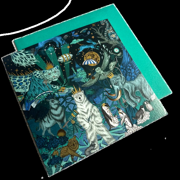 Emma J Shipley Terra Nova Christmas Cards - Set Of 6