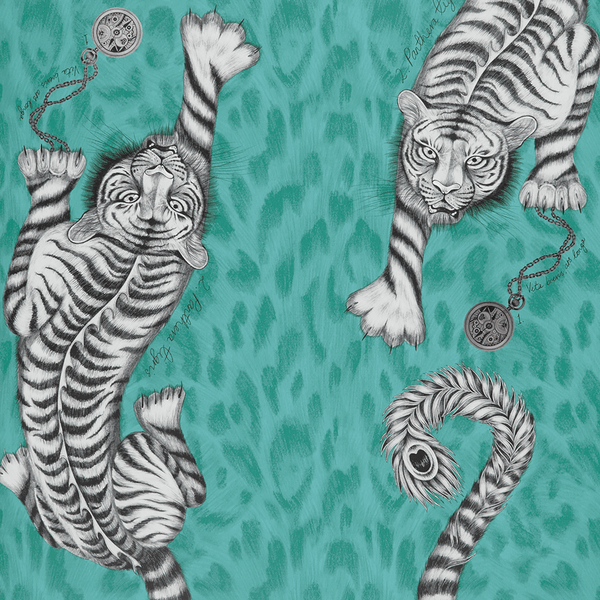 emma j shipley Tigris Wallpaper