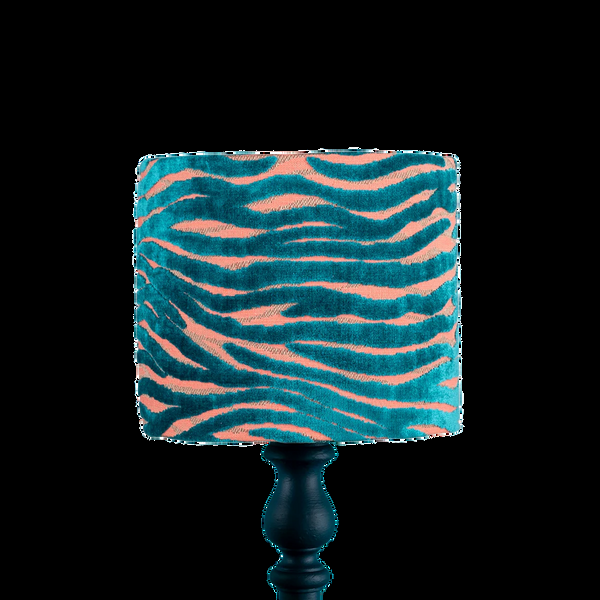 Emma J Shipley Wildstripe Jacquard Lampshade