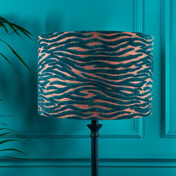 Emma J Shipley Wildstripe Jacquard Lampshade