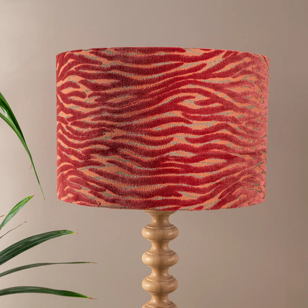 Emma J Shipley Wildstripe Jacquard Lampshade