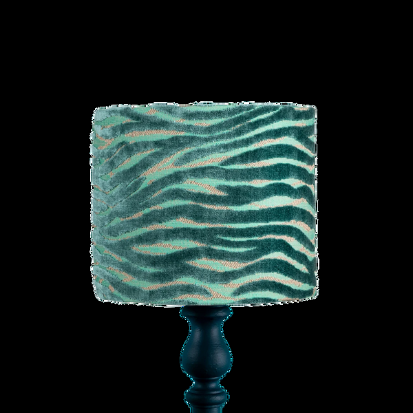 Emma J Shipley Wildstripe Jacquard Lampshade