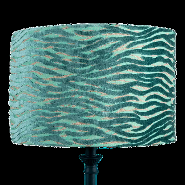 emma j shipley Wildstripe Jacquard Lampshade