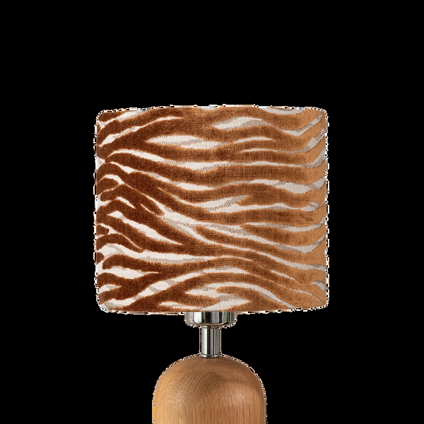 Emma J Shipley Wildstripe Jacquard Lampshade