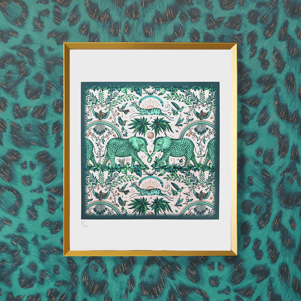 Emma J Shipley Zambezi Fine Art Print - Jungle