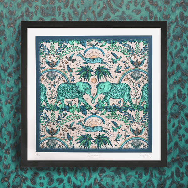 Emma J Shipley Zambezi Fine Art Print - Jungle