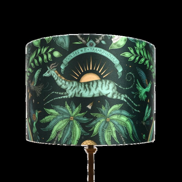 emma j shipley Zambezi Silk Lampshade - Small