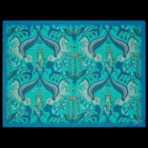Emma J Shipley Odyssey Mythos Cotton & Silk Blend Pareo
